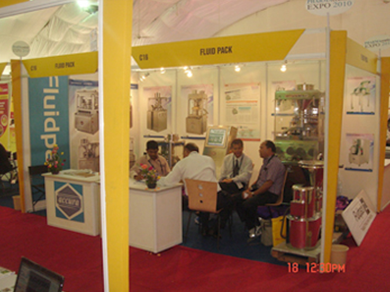 FICCI Event Fluidpack Tableting Machine