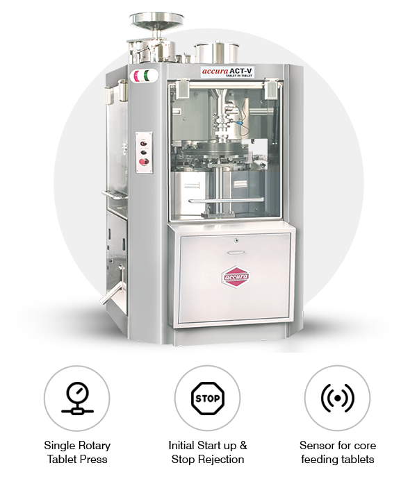 semi-automatic tablet compression machine