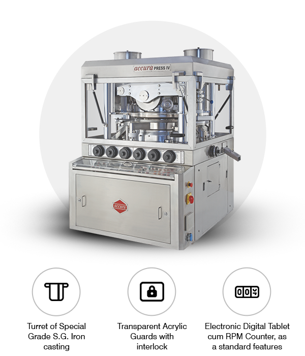 Double Side Tablet Press | High Speed Tablet Press Machine