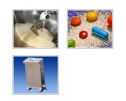 aplication tablet coating machine