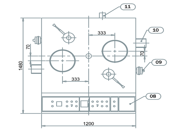 Double Sided High Speed Rotary Tablet Press II