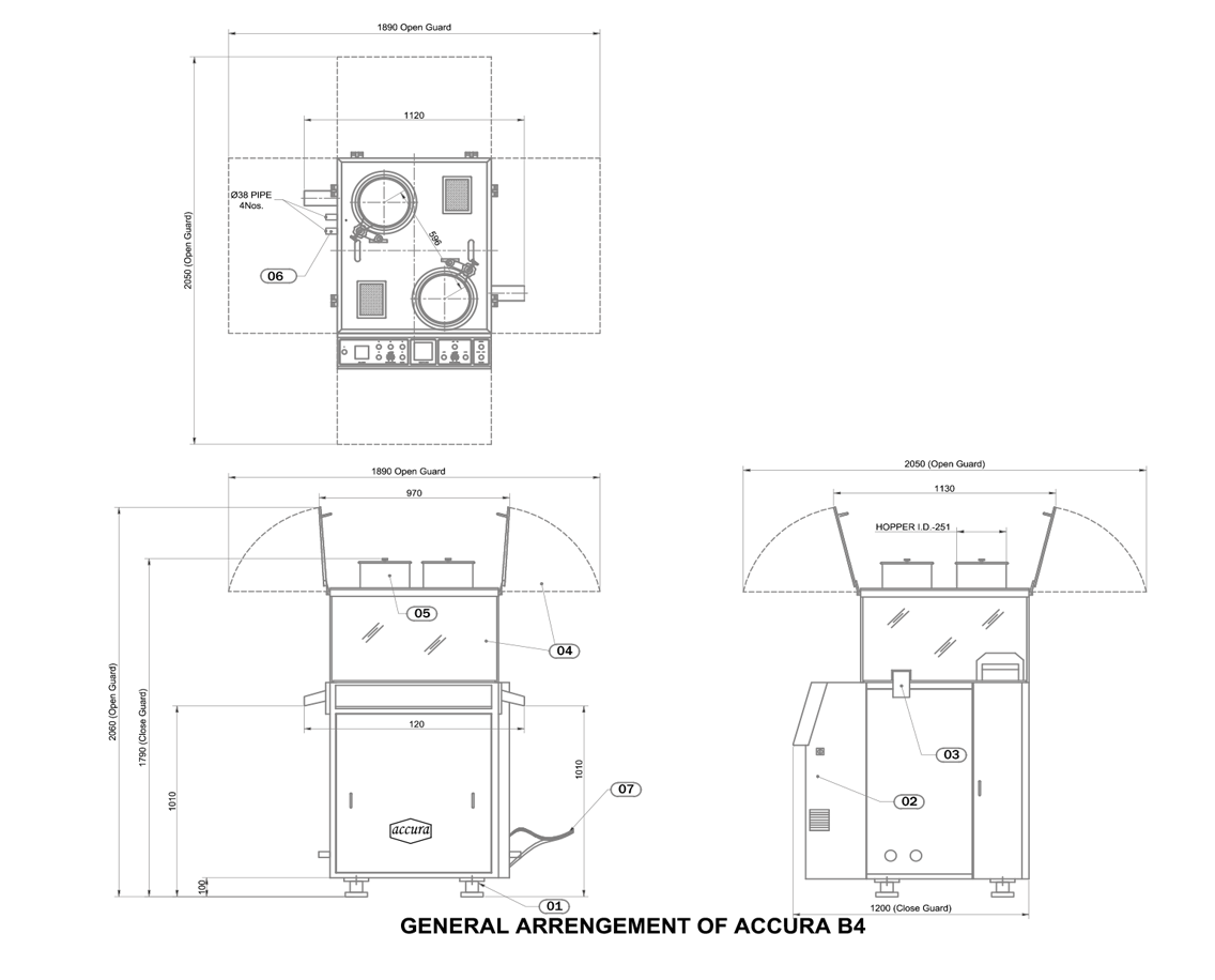 B4 - Double Sided Rotary Tablet Press